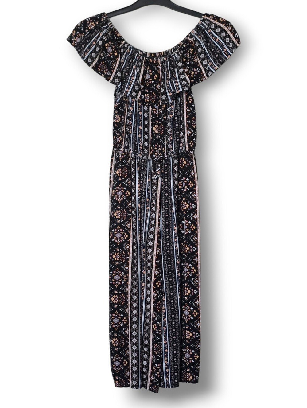 Art Class Ruffle Off-Shoulder Wide Leg Jumpsuit - Girls 7/8